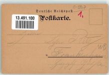 99885 O5807 Ohrdruf Lithographie Krieger-Denkmal Post Markt-Straße Rathaus