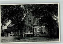 27632 W2853 Engbüttel b Bremerhaven Foto AK Gasthaus zur Silberfuchsbörse Emailleschilder