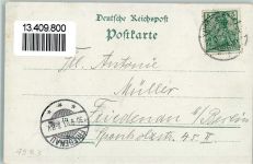08209 O9700 Auerbach , Vogtl 1901 Lithographie Gruss aus - Kriegerdenkmal, gute Erhaltung AK