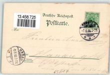 65817 W6239 Eppstein , Taunus 1898 Lithographie Lorsbacher Tal Kaiser Tempel Burg Burghof