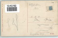 Luftschiff neues Modell von unten gesehen , Verlag Eduard Schwarz Nr. 505 AK Zeppelin 1910
