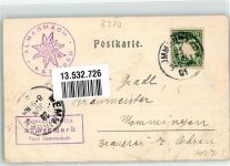 87509 W8970 Almagmach i Allgäu 1901 - Posthilfstelle Almagmach Bauernhaus Stuiben