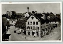 88326 W7960 Aulendorf , Württ - Gasthaus Cafe u. Conditorei Oldtimer