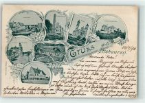 87724 W8942 Ottobeuren 1898 - Marktplatz Kriegerdenkmal Rathaus Amtsgebäude