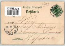 50667 W5000 Köln Kalk 802 1899 Lithographie Kronprinz-Kaserne Offizierskasino Kaiserl. Post Rathaus Wallfahrtskapelle