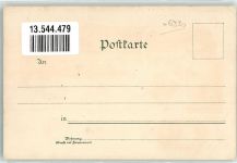 69412 W6930 Eberbach , Baden Lithographie Ottmar Zieher Rathaus Pulverturm
