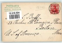 35390 W6300 Gießen , Lahn 1907 Lithographie Gleiberg Kreuzplatz