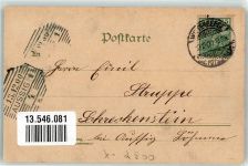 19322 O2900 Wittenberge , Prignitz 1900 Lithographie Bismarckplatz Knabenschule Bürgerschule Elbdeich