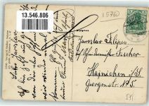 59755 W5760 Neheim-Hüsten 1912 - Am Postamt