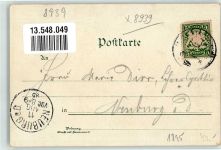 86825 W8939 Bad Wörishofen 1895 Lithographie Vorläufer Portrait Pfarrer Kneipp Lourdes-Grotte Kinderheim Geromiller's Bad Velag Ottmar Zieher-München