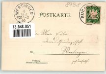 86807 W8938 Buchloe 1899 Lithographie Marktstraße Bahnhof Gasthaus Kellergarten