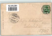 24103 W2300 Kiel , Ostsee 1904 - Fliegendes Paar auf Mondsichel Kieler Bucht