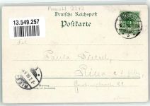 25761 W2242 Büsum+ 1898 Lithographie Wattenläufer Strandhotel Krabbenfängerin Segelschiffe Seehunde