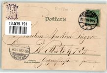 16845 O1900 Neustadt Dosse 1899 Lithographie Margeriten Spielberg Landgestüt Lindenau Bahnhof