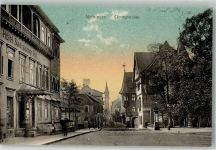 98617 O6100 Meiningen 1911 - Georgstraße Hotel Sächsischer Hof