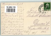 98617 O6100 Meiningen 1911 - Georgstraße Hotel Sächsischer Hof