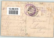 77933 W7630 Mietersheim 1917 - Gasthaus zum Pflug Dorfstraße