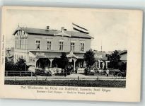 18546 O2355 Sassnitz Foto AK Hotel zur Stubbnitz