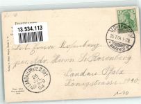 32257 W4980 Bünde 1904 - Hangbaumstraße