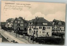 01900 O8501 Großröhrsdorf , OL 1915 - Straße nach dem Festplatz Villen