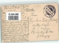 01900 O8501 Großröhrsdorf , OL 1915 - Straße nach dem Festplatz Villen