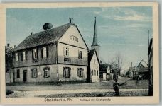 64589 W6081 Stockstadt am Rhein - Rathaus Kirchstraße