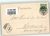 10115 W1000 Kreuzberg 1898 - Erinnerung a. d. Gerstenberg-Jubiläum 1898 Directionsgebäude Victoria-Versicherung Götterböte