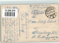 Insterburg Tschernjachowsk 1917 Foto AK Buttermarkt Wilhelmstrasse Geschäft Feldpost WK I