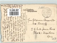 10115 W1000 Wannsee 1915 Passepartout Verein Seglerhaus Segelboote Wannsee Kupferdruck