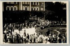82319 W8130 Starnberg Foto AK Hotel Bayerischer Hof Preisverleihung Ort handschriftlich