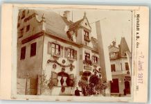 88167 W8999 Hochstädt , Allgäu 1917 Foto AK Stadtapotheke Hochstädt Besitzer Hermann Wulzinger