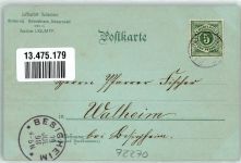 72270 W7292 Ruhestein 1898 Lithographie / Mondschein Wildsee Auerhahn