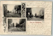 25548 W2217 Kellinghusen 1900 Gebrauchsspuren Lindenstrasse