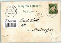 84085 W8301 Langquaid 1901 Lithographie Bauern Heuernte Fuhrwerk Dorfstraßen Pfarrhof