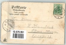 25746 W2240 Heide , Holst 1904 Prägedruck Lithographie Muschel Gasthaus Wald-Schlösschen