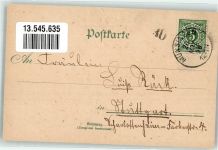 72525 W7420 Münsingen , Württ 1899 Lithographie