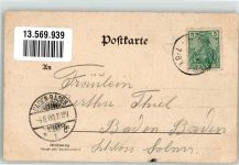 77830 W7582 Bühlertal 1900 - Gertelbachfall Gasthaus zum Bahnhof Oberbühlertal