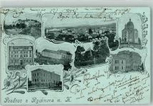 Rychnov nad Kneznou Reichenau Knieschna 1900 - Narodni Dum C. K. Gymnasium Novy Zamek