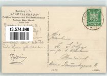 01454 O8142 Radeberg 1926 Foto AK Gasthaus Schützenhaus