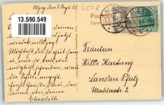 55232 W6508 Alzey 1918 - Hagenstrasse