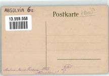 W8000 München Maria Theresia Studentenwappen 1923
