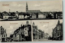 91126 W8540 Schwabach - Südl. Ringstraße Rathausstraße Stadtkirche