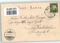 34593 W3589 Wallenstein , Hess 1900 Gebrauchsspuren Lithographie Fürstl. Reitschule u. Schloss Kurhaus