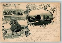 01833 O8351 Dittersbach b Stolpen 1900 - Gasthaus Kirche Weintrauben