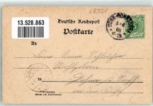 01833 O8351 Dittersbach b Stolpen 1900 - Gasthaus Kirche Weintrauben