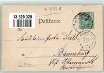 79424 W7841 Auggen 1901 - Markgräfler Tracht Dorfstraße Kirche