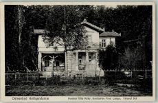18209 O2563 Heiligendamm Foto AK Pension Villa Adler