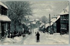 38678 W3392 Clausthal-Zellerfeld 1910 - Osteröder Straße Langläufer Winter