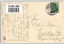 W3000 Hannover Datum 19-10 11.12.13 + Stempel Datumskarte