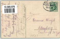 47647 W4173 Nieukerk 1909 - Dorfstraße Bahnpost Köln- Zug 234